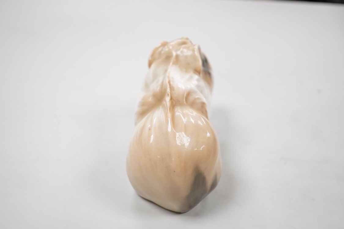 A Royal Copenhagen model of a guinea pig, numbered 503, 14cm wide